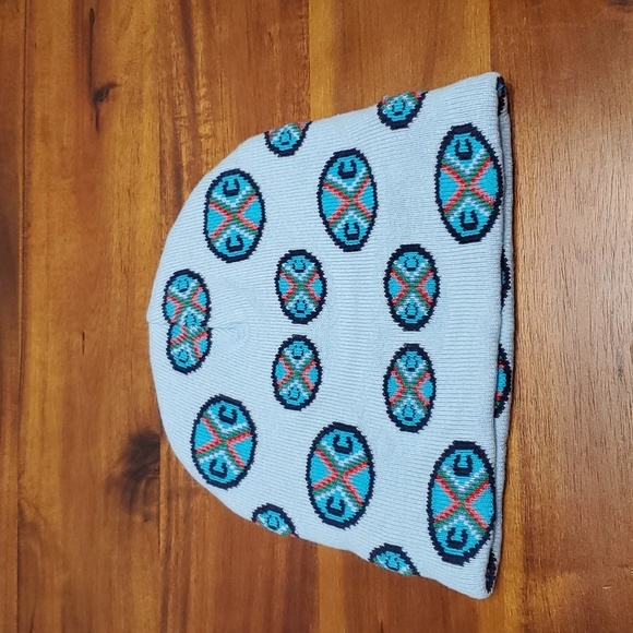 Cross Colours Beanie Hat Light Blue Cotton NWT - Picture 6 of 9